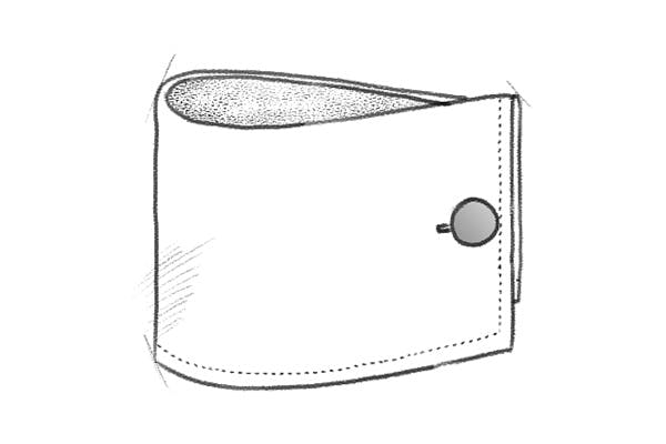 Square French Cuff